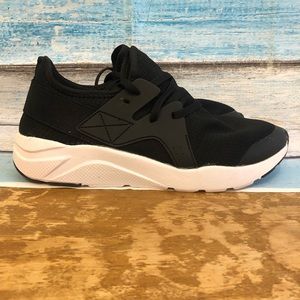 2/$5🐬Avia Men Sneakers Black White Lace Up Memory Foam Lightweight Size 10